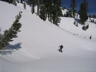 Niels finding a short-cut on CA-89.
