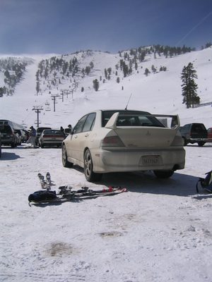 The EVO at the Slide Lodge at Mt. Rose, Nevada.