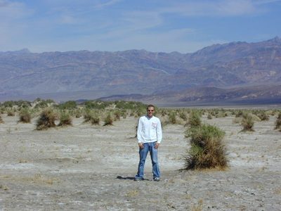 John in Devil's Corn Field. 
