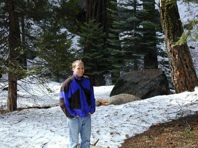 John in Sequoia National Park.