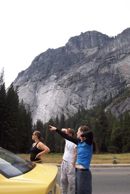It's a bird... It's a plane... It's Half Dome!