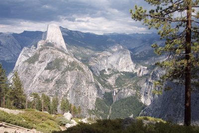 Half Dome, as viewed from Glacier Point.