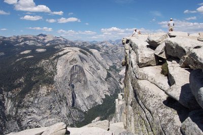 It's a long way down from here.