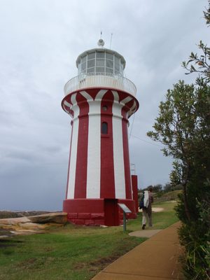 One of the more famous lighthouses in Sydney, near Watson's Bay.