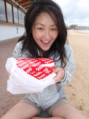 This box cannot tell a lie:  Yummy food!