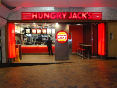 Apparently Burger King must already be a registered...