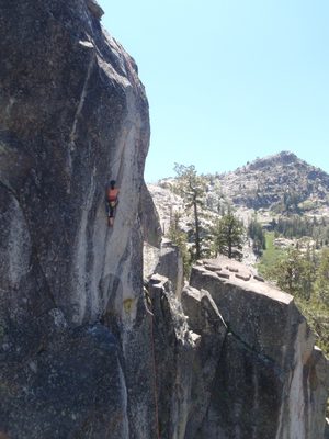 A 5.10b fists/offwidth crack I meant to try all weekend...