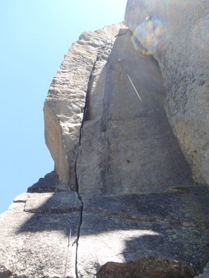 Spacewalk (5.11c) after my (far from clean) lead on...