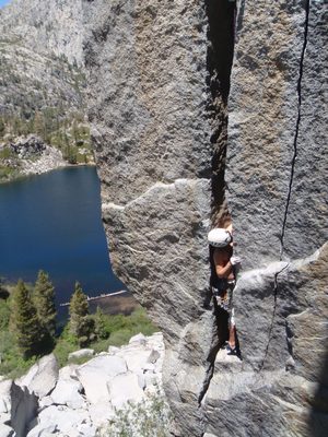 The other crack is not so easy to see from inside the...