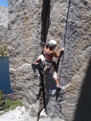 Monica found old photos where the offwidth / chimney on...