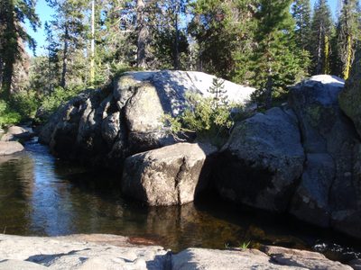 Our little swimming hole.