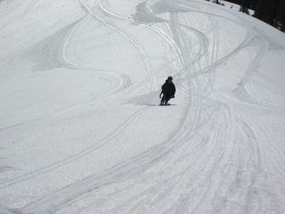 Mary, dropping into a tele turn.