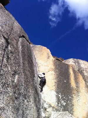 Climbing away.