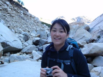 Monica, the photographer.