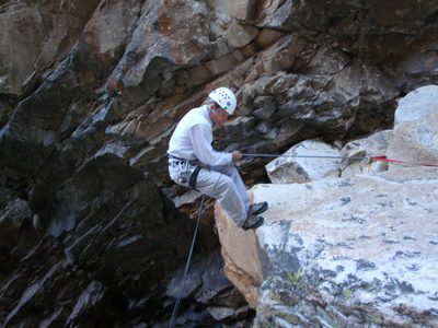 For once in my life, could there be a rappel without an...