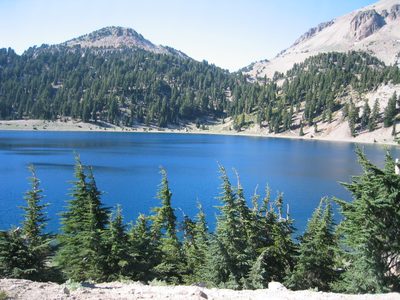Lake Helen.  John would camp here the following winter.