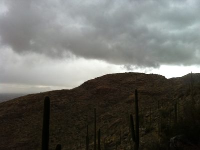 Storm moving in.