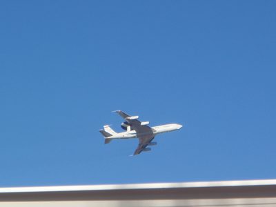 Planes like this were constantly flying overhead from...