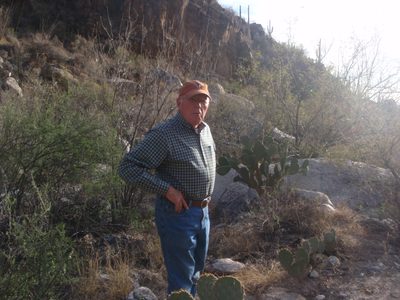 Dad and John go for an afternoon quick stroll at the...