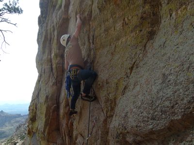 John climbing Ego Donor