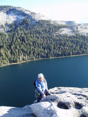 Rachel at the top of Stately Pleasure Dome.  The poetic...