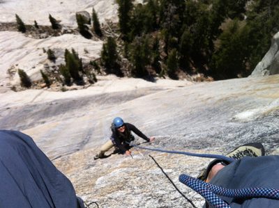 At least my rope and knee is in laser-sharp focus.