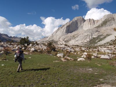 Dong hiking (Monica and Marlin in the distance). Getting...