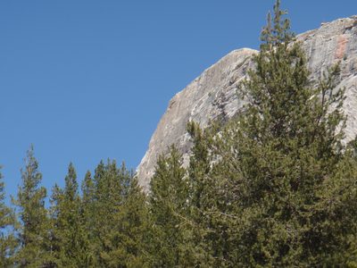 Crying Time Again (5.10a) the 6-pitch climb on Lembert...