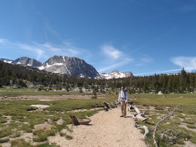 Our travels took us from Tuolumne Meadows up Rafferty...