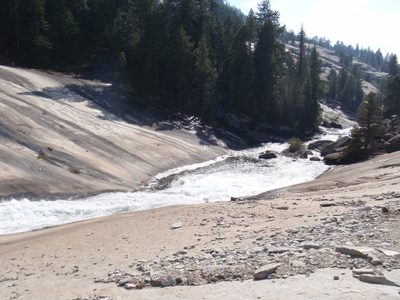 The Merced, rushing down from Merced Lake.