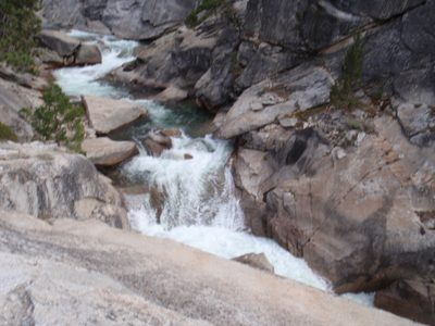 One more shot of the Merced, still running high for mid-August.