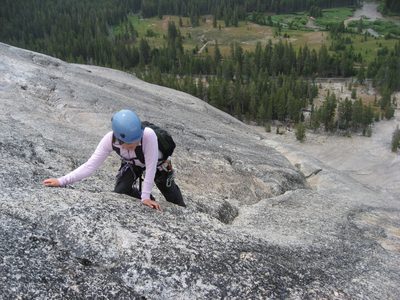 Strangely, the heat of the rock from earlier in the day...