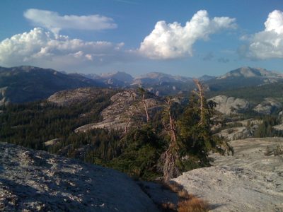 View to the north from the summit of DAFF Dome.