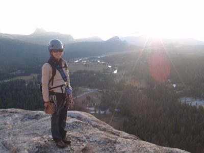 After lunch, Monica and I headed over to Lembert Dome...