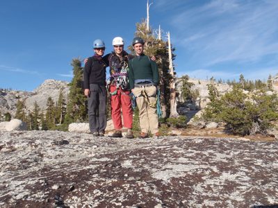 Group photo at the top of Dozier Dome.