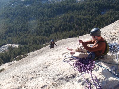 Height of this route was about 700 feet.