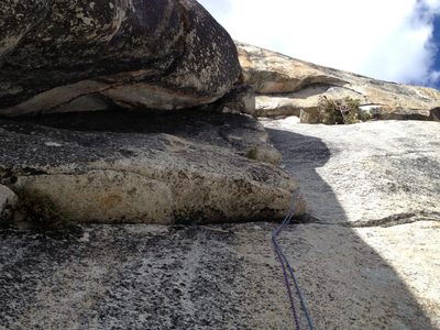 John's lead ropes on pitch 2.