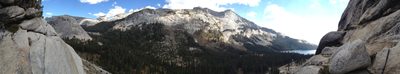 View from top of the 2nd pitch, including (from left to...