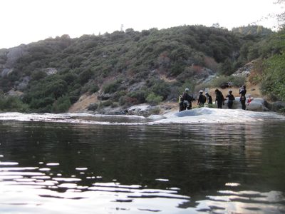 The crew at the end of Upper Jumps / beginning of Lower Jumps.
