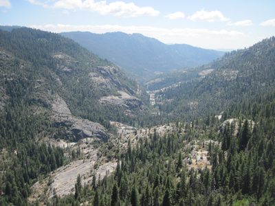View of the North Fork of the King's