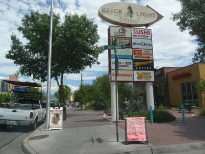 After Joel and Turtle picked me up in Albuquerque, we ate lunch.