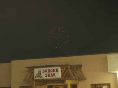 Closest we came to fourth of July: 3rd of July fireworks...