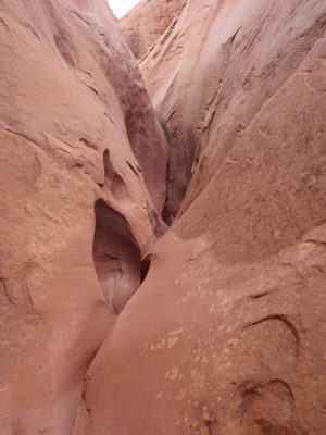 Canyon gets narrower.