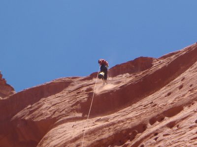 The rock quality was very poor.