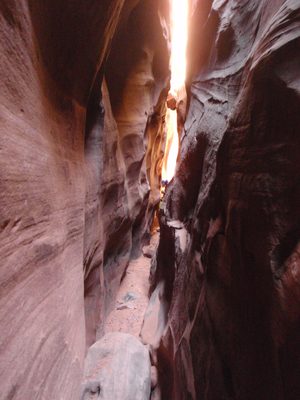 Pretty slot canyon.
