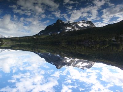 Having fun with reflections.