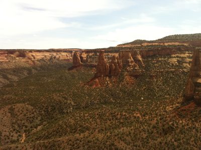 Kissing Couple (center) and a few other formations in...
