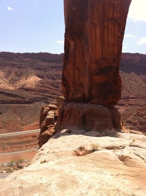 The route felt incredibly exposed right from the get-go:...