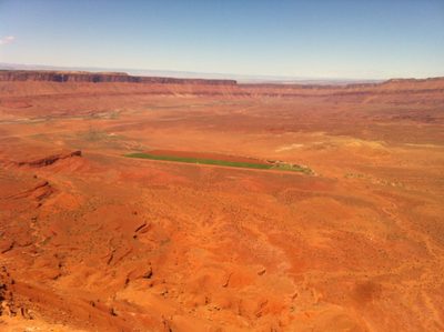Looking east toward Professor Valley. See the small...