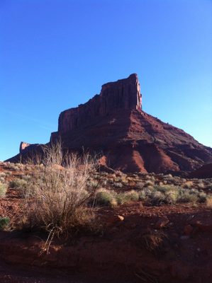 Interesting mesa / formation near Castle Valley.
